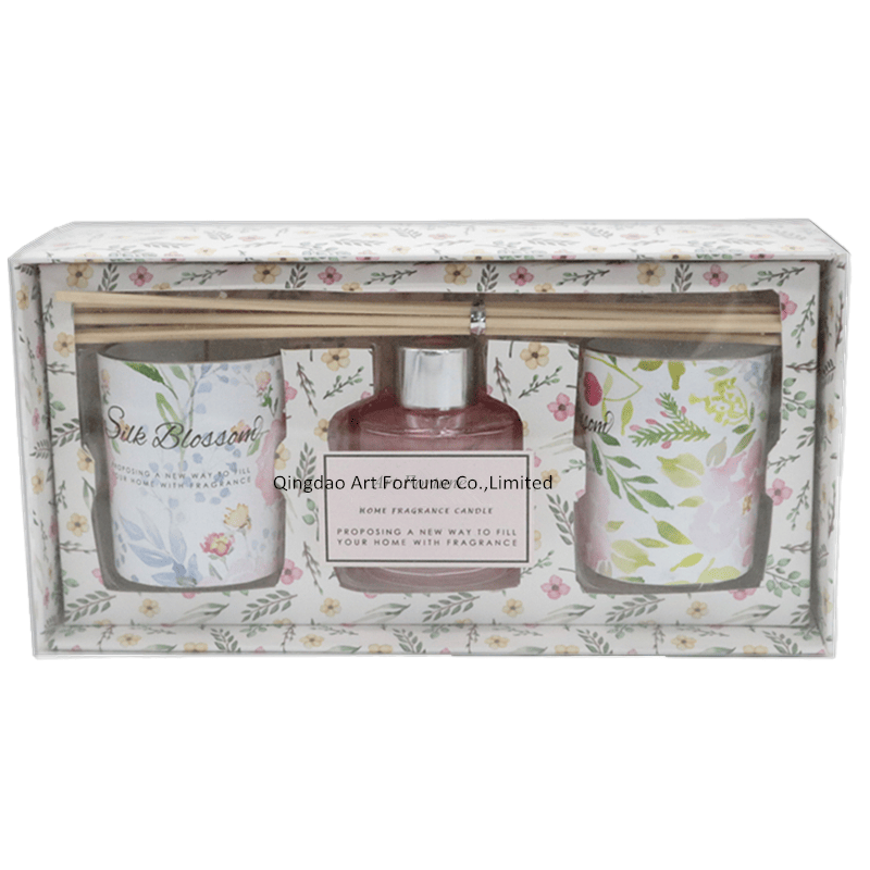 Wholesale Glass Scented Candle and Air Freshener Gift Set