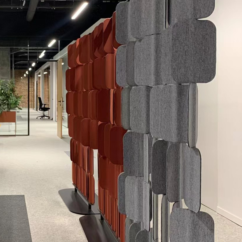 Office Acoustic Partition Pet Acoustic Sound Panels Patch Divider Acoustic Panel