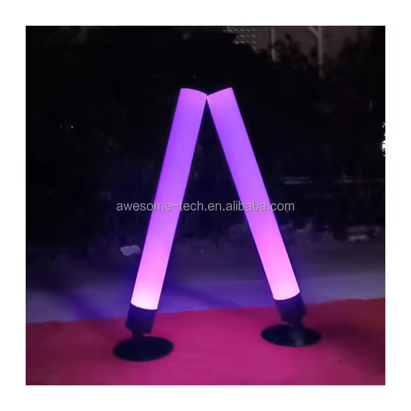 Best Quality Glow Sky Pillar Motif Lights / Light Up Pillars For Events
