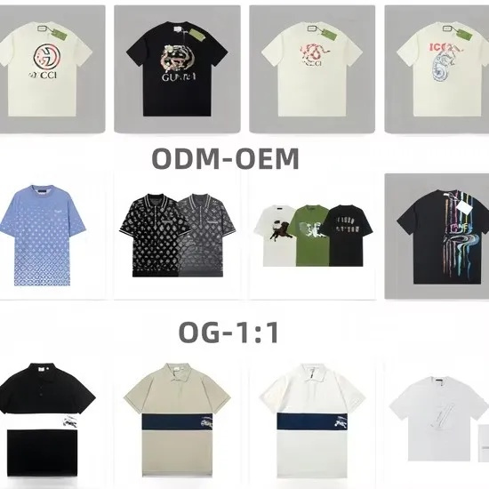 High Quality 100% Cotton Distressed Printed Short Sleeve Original T-Shirt for Men and Women