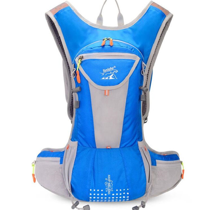 Custom Wholesale 15L Light Weight Sport Hydration Running Backpack with 2L Water Bladder