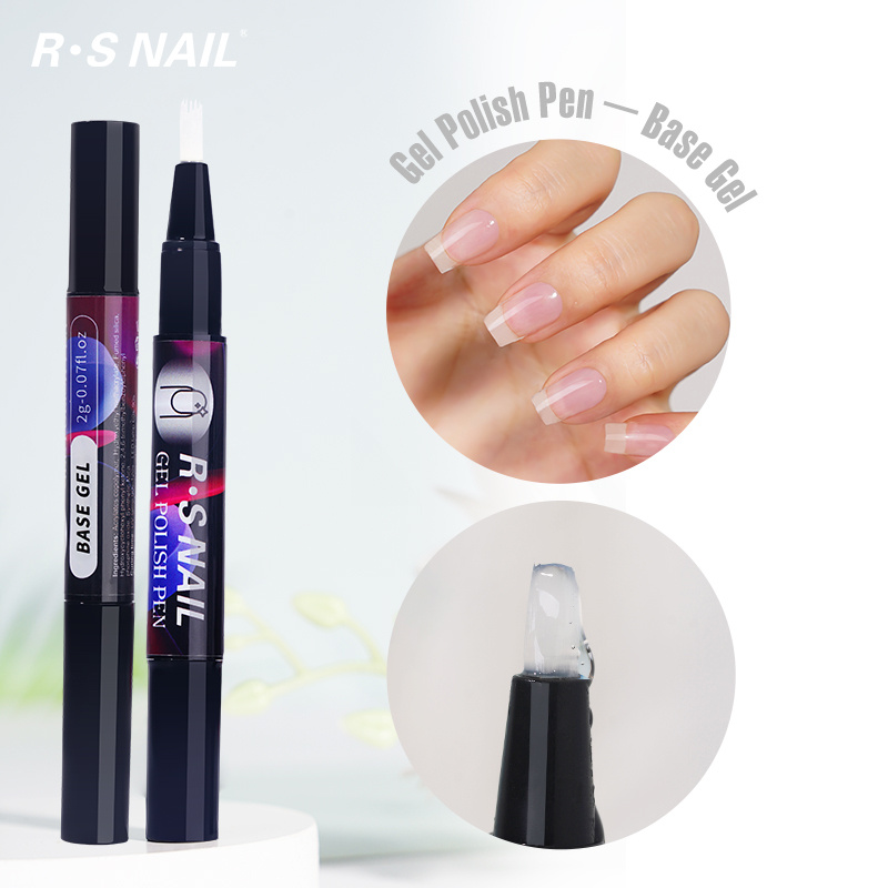 Hot Sales Gel Polish Pen Base Gel 2g Nail Polishes UV Varnish Hybrid Manicure DIY Gel Polish Glue Easy to Use Nail Pen