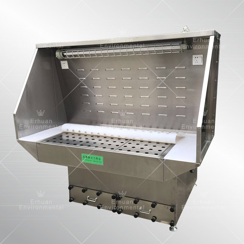 HEPA Filtration Downdraft Table for Clean Air Recirculation