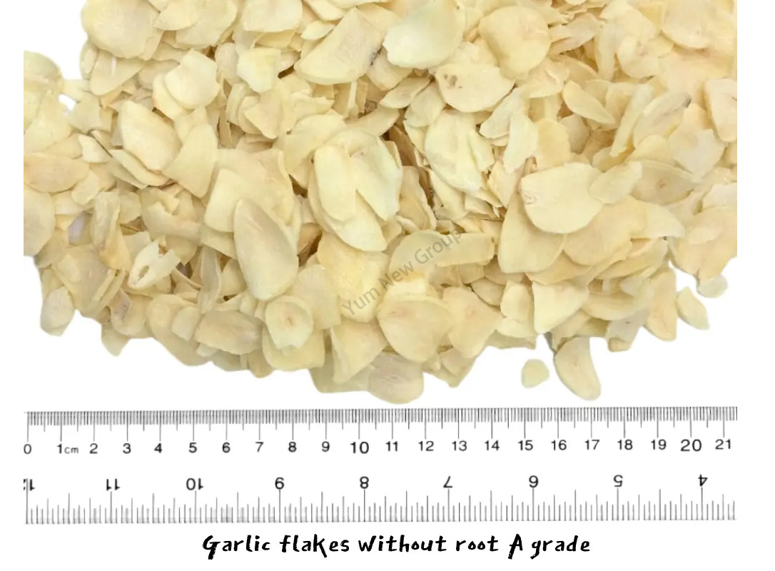 Suan Pian Chinese Garlic Supplier Dehydrated Vacuum Vegetable Dried Fried Tpypical Garlic Slices