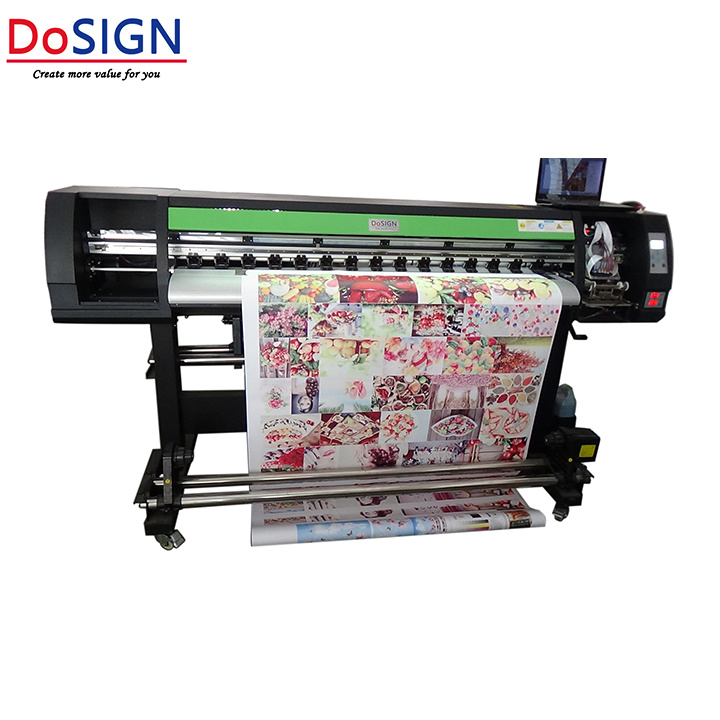 Latest 1.6m Single XP600 Head Photo Digital Eco Solvent Printer for Canvas