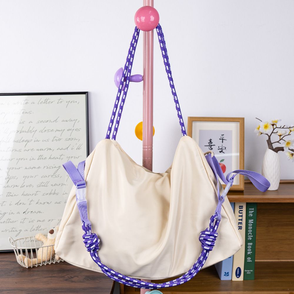 -Direct 2025 Women's Large-Capacity Shoulder Bag, Solid-Color Nylon, Perfect for Fashion Casual & Daily Use