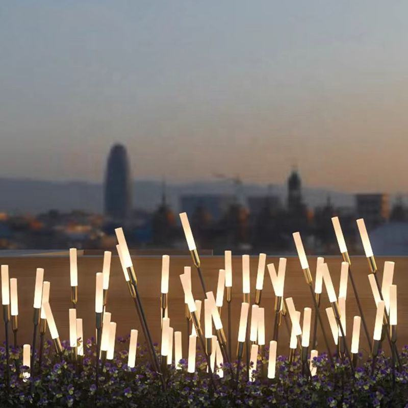 Outdoor Lights Yard Lawn Lamp Waterproof IP54 LED Insert Reed Lamp