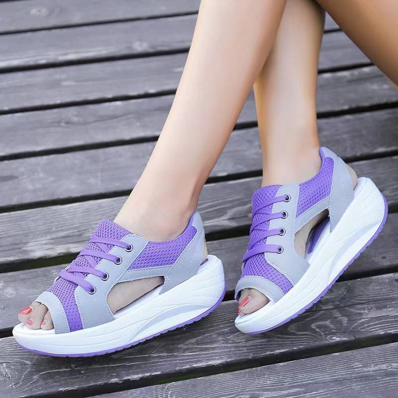 Trustful Suppliers Breathable Summer Outdoor Casual Sport Women's Shoes with Stylish Design