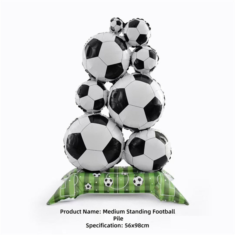 Manufacturer Direct Sales Explosion-Proof Thickened Football Series Foil Balloons