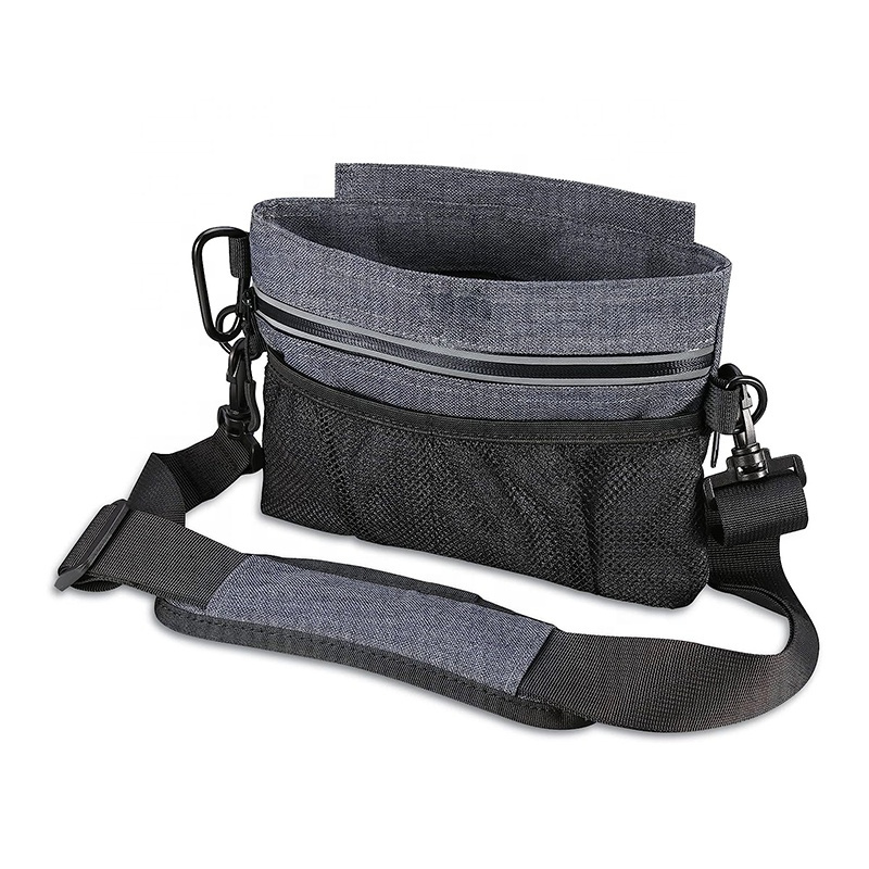 Premium Magnetic Dog Training Pouch with Built-in Poop Bag Dispenser