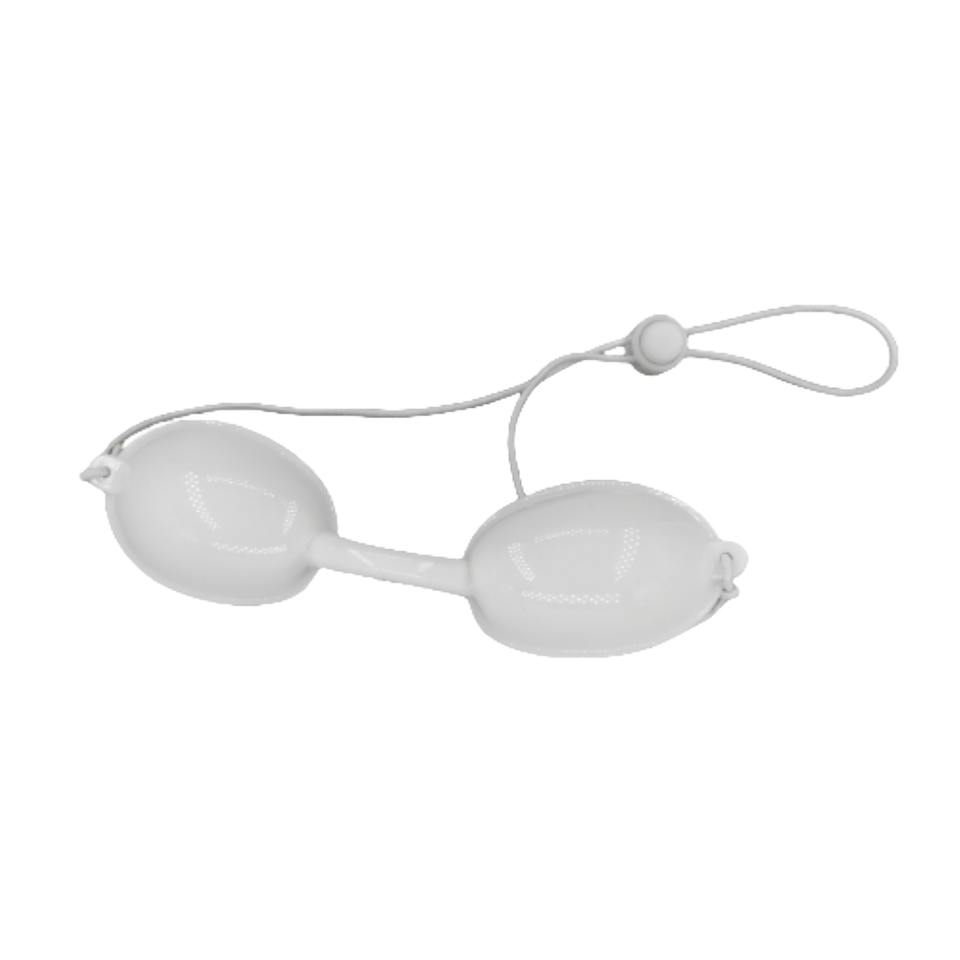 Soft Red Light Therapy Glasses Laser-protection Uv Printed Sunbathing Light-blocking Beauty Instrument Enhanced Safety Features