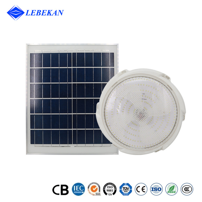 Free Electricity Emergency Solar Indoor Lights 100W 200W 300W LED Ceiling Lighting Solar Energy Kit