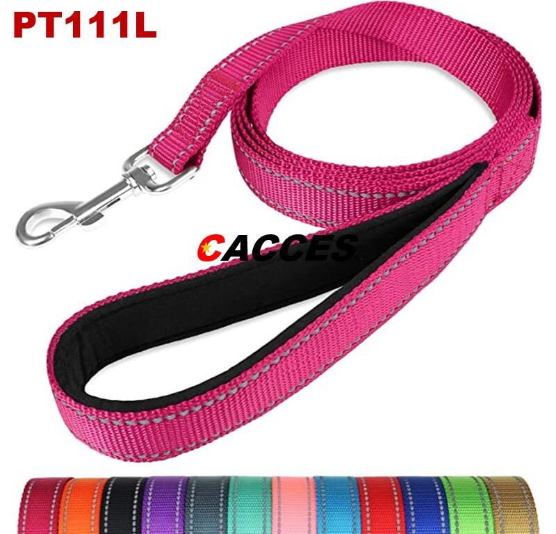 Dog Walking Training Lead Leash for Dogs of Small, Medium & Large Size Reflective Thread Dog Pet Leash Soft Handle Pet Outdoor Sports Cacces Original Dog Rope