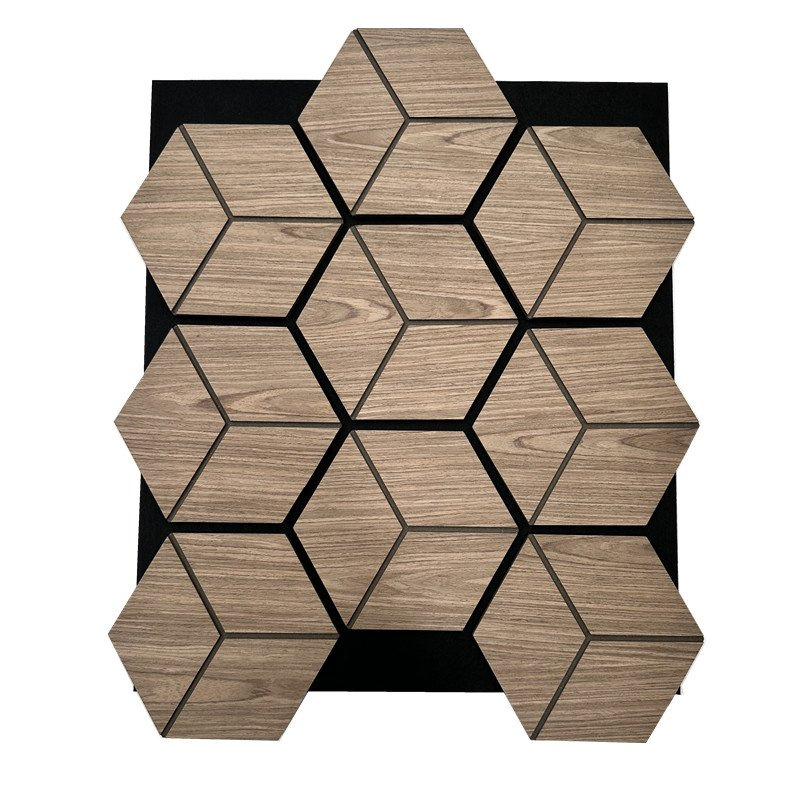 Factory Outlet Natural Wood Acoustic Wall Panels for Home Decoration