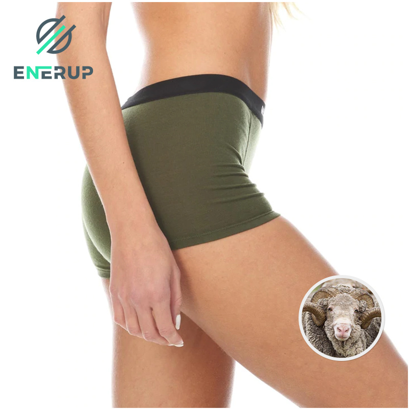 Women's Boxer Briefs Merino Wool Panties Seamless Underwear Women's Panties