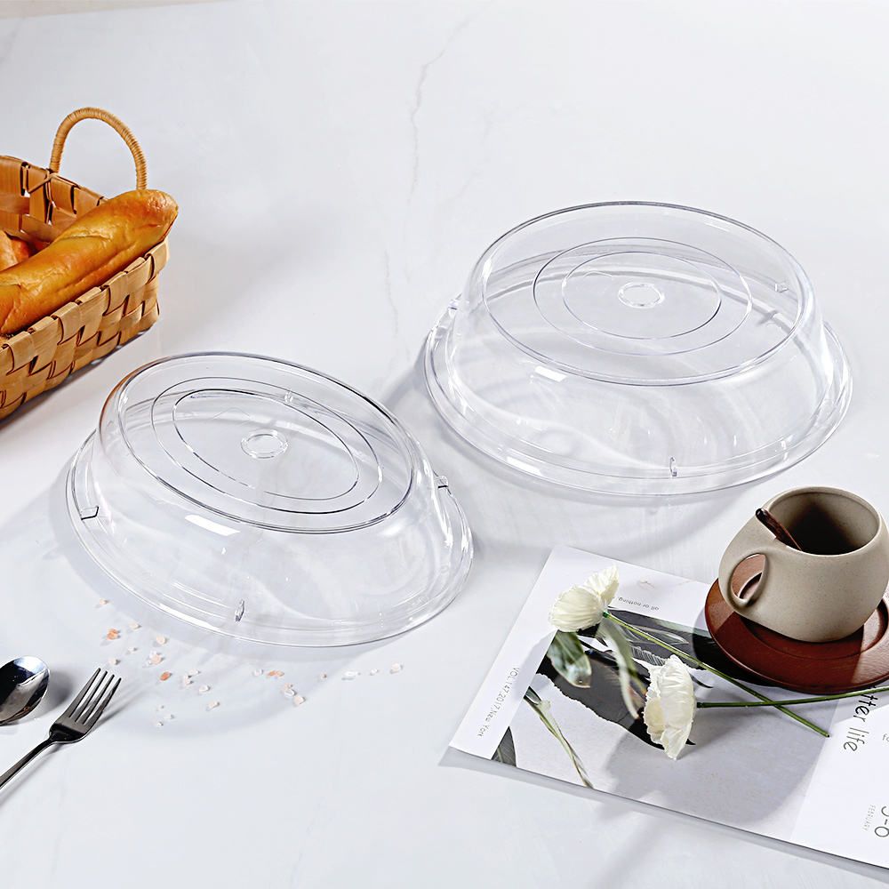 Wholesale Clear Oval Food Covers-Disposable Lids Multi-Size Bulk