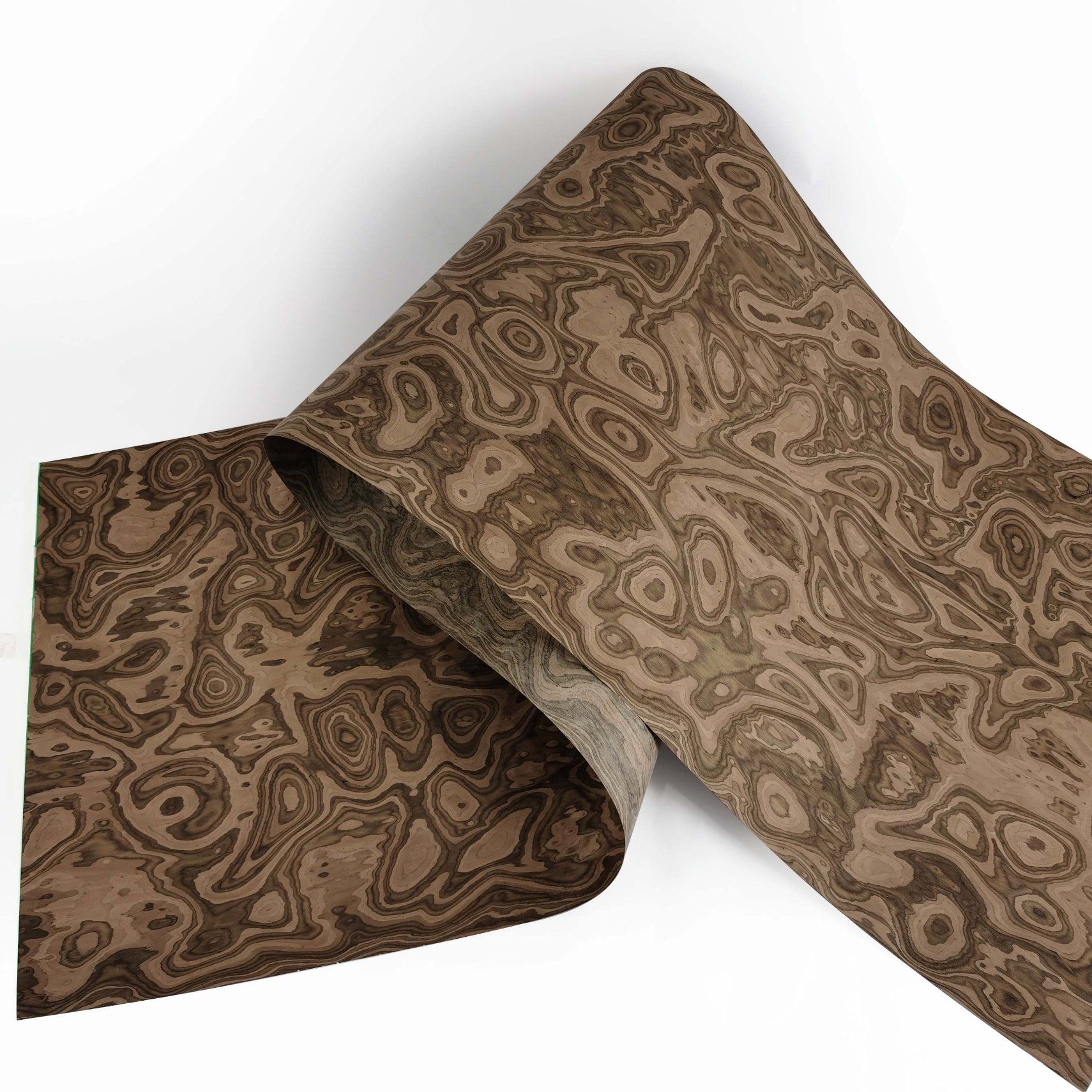 Vunir Walnut Burl Wood Veneer Solid Wood Panel for Hotel Furniture Surface Decoration