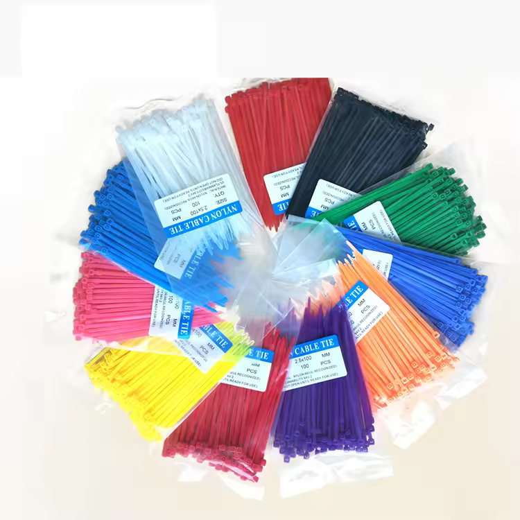 Hot Selling New Type Zip Tie Manufacturer China Oem Factory Plastic Self-locking Nylon Cable Tie