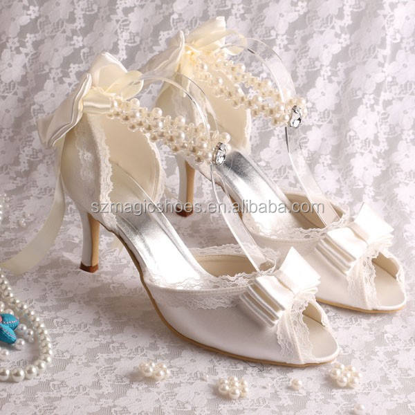 Customized Wholesale Women Wedding Shoes Paypal/Dropship