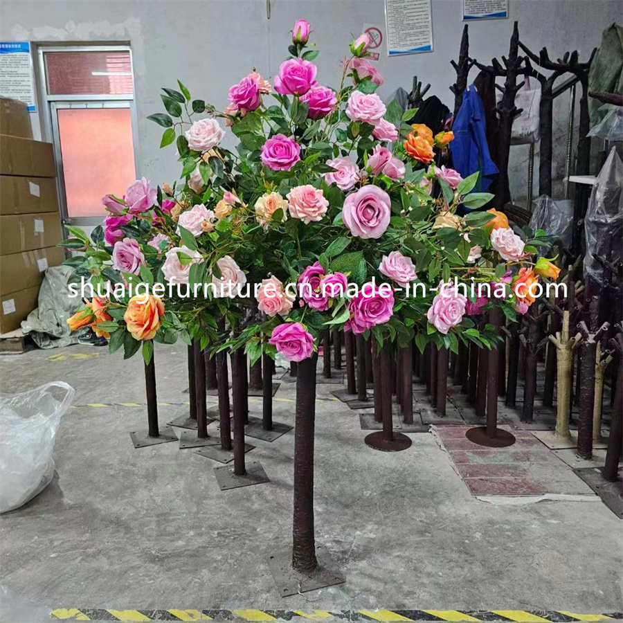 New Wedding Decoration Plastic Flower Stand for Table Top Centerpiece