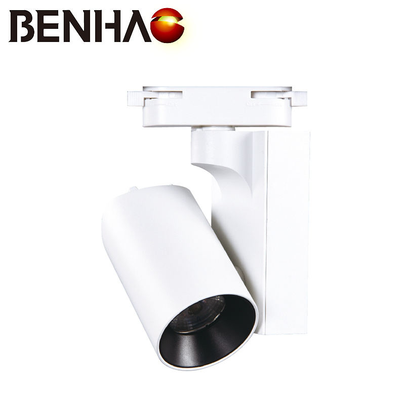 LED Track Light Supermarket Chain COB Track Spotlight Clothing Store Background Decorative Spotlight Commercial Lighting