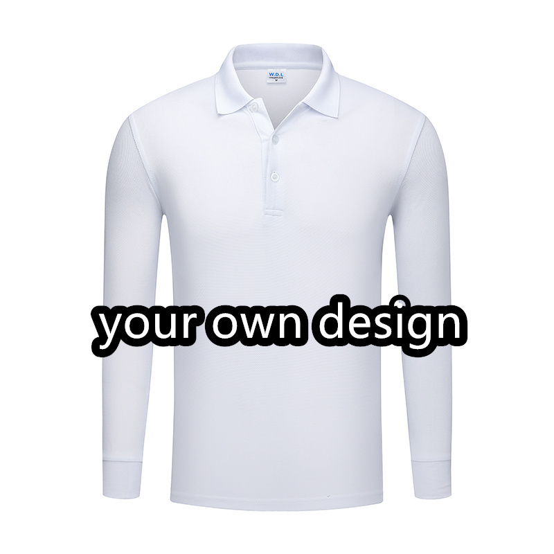 New Plain Muscle Top Designer Tshirt Men's Polo Shirt Long Sleeve