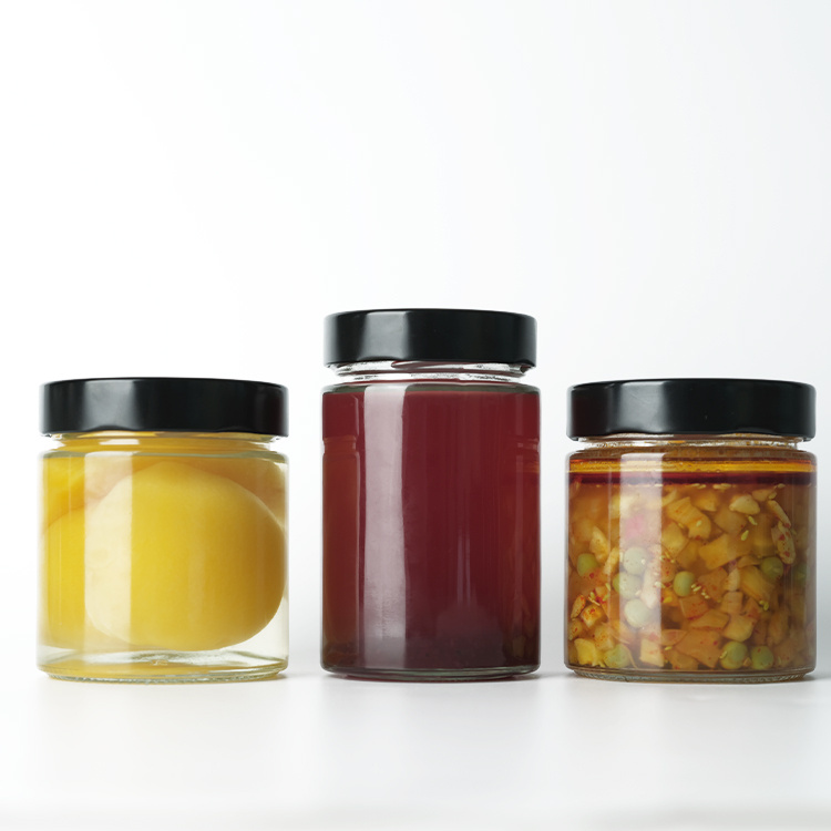 180ml 250ml 350ml 500ml 750ml Ergo Glass Jar to 70 Deep Lids