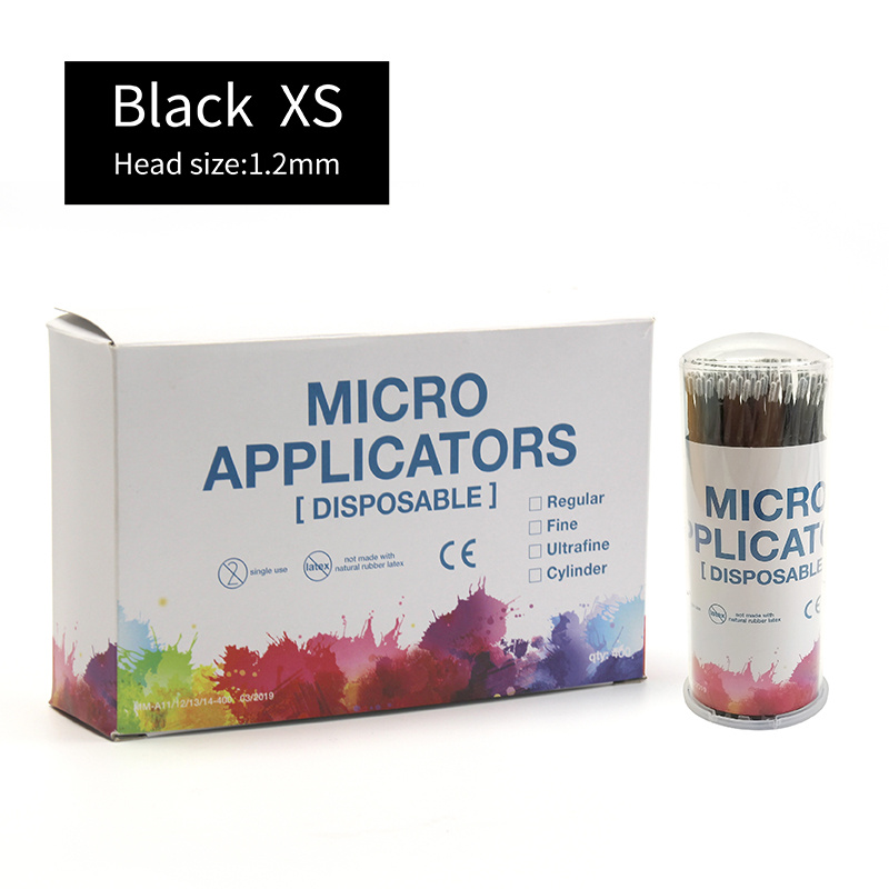 Disposable Dental Micro Brush Applicator Microbrush Consumable Micro Fiber