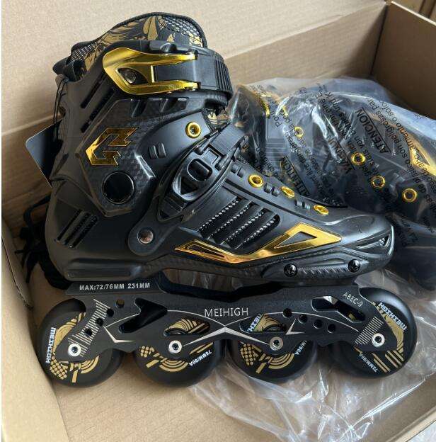 SeeMore Wholesale Patines Roller Skate Inline Roller Skates 4 Wheels Slalom Roller Skating Shoes