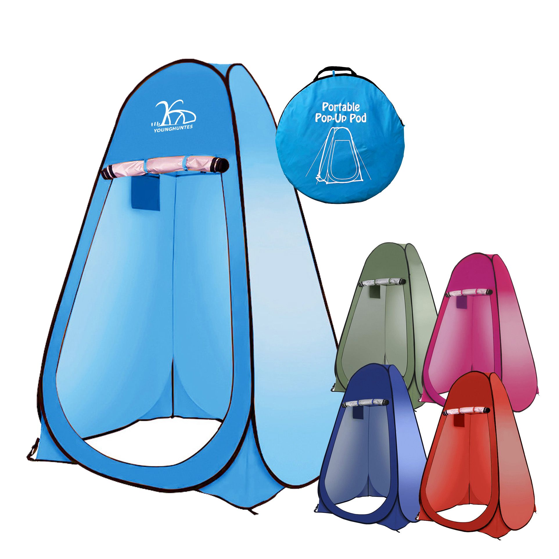 Portable Outdoor Changing Dressing Camping Waterproof Drop Down Pop up Shower Tent