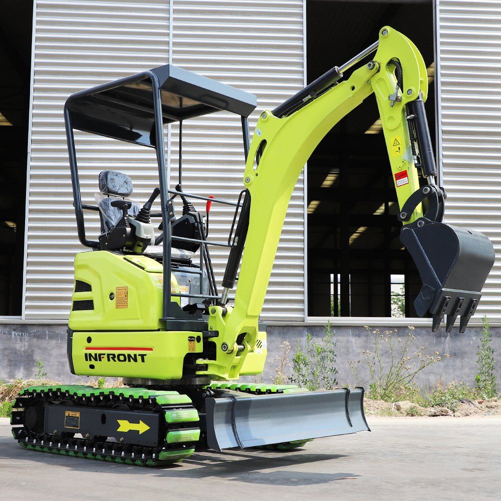 Free Shipping Mini Excavator Suppliers Crawler Digger Infront Micro Excavators New Kubota Engine 1.5 2ton Machine for Home Use