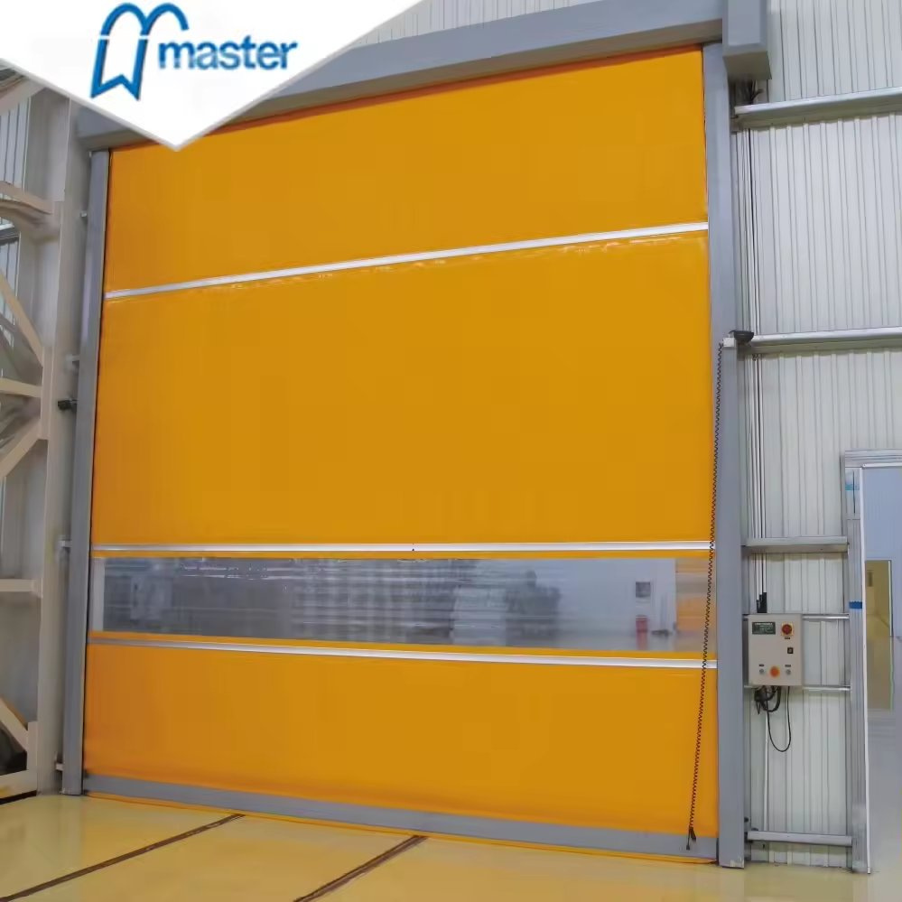 Master Well Factory Direct Sale New Style Automatic Rapid High Speed PVC Roller Shutter Fast Rolling Door