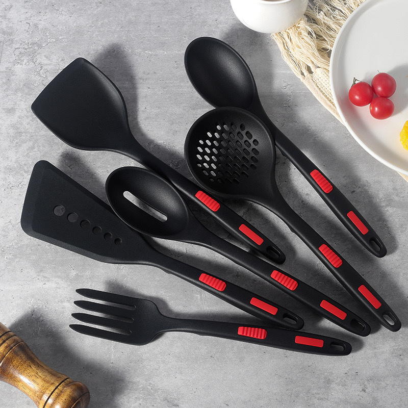 Versatile Silicon Utensils of Rubber Product 6-Piece Kitchenware Set for Home Chefs