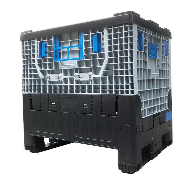 Collapsible Euro Pallet Bin Fits Standard Racking Systems