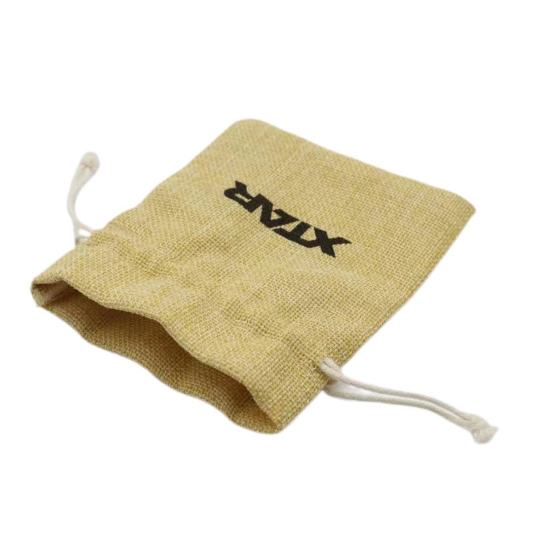 Source Factory Direct Supply Linen Bags Linen and Cotton Jewelry Bags Wenwan Bracelet Drawstring Gift Packaging Bags