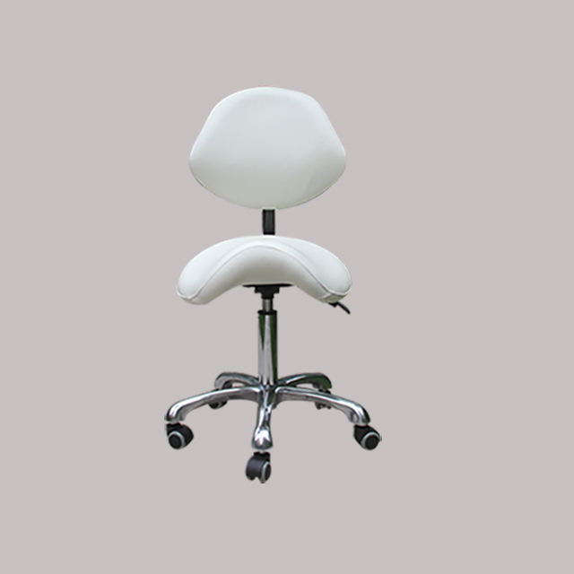 Revolving White Beauty Salon Makeup Artist Dentist Nurse Facial Doctor Chair
