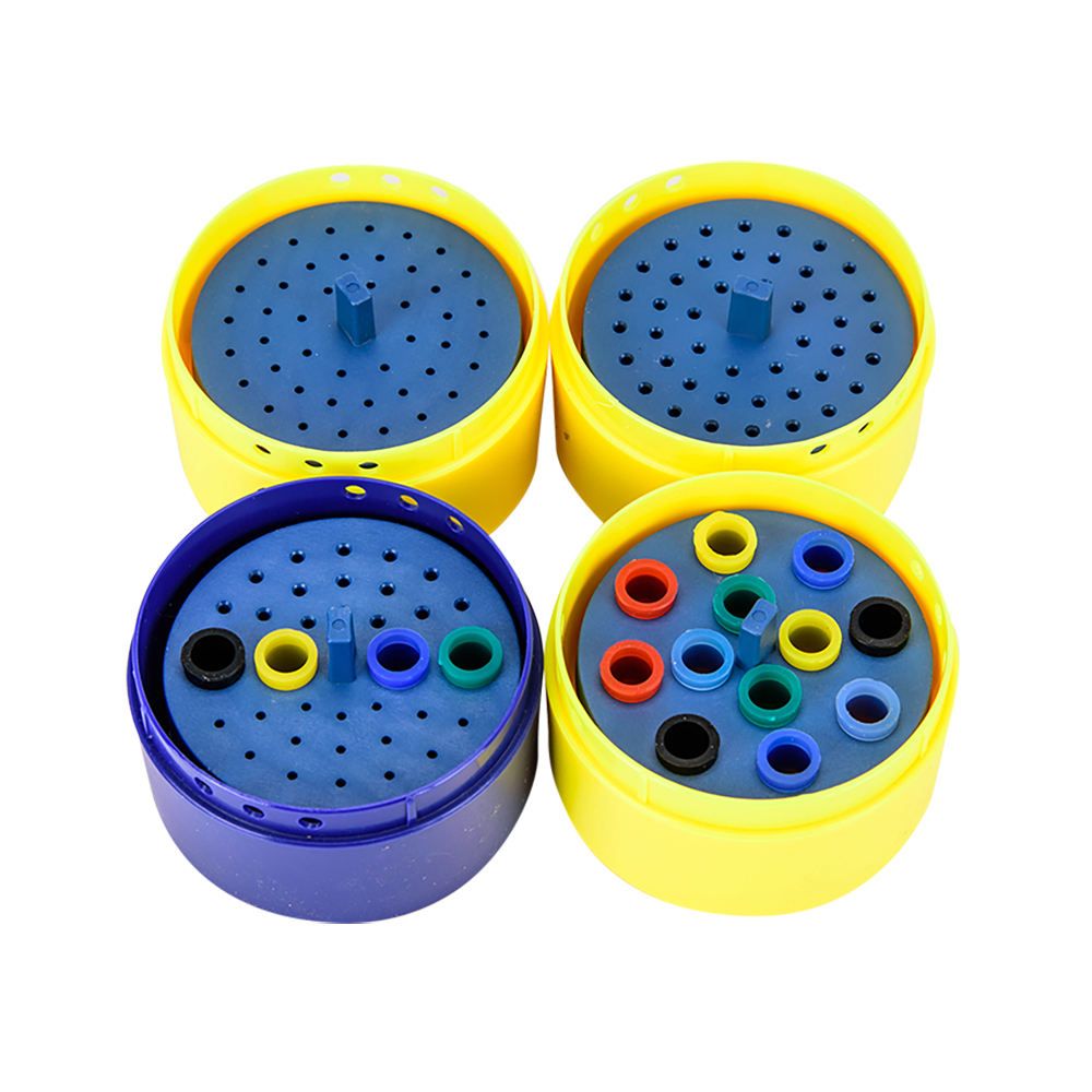 44 Holes Dental Burs Block Endodontic Reamer and Gutta Percha Points Holder