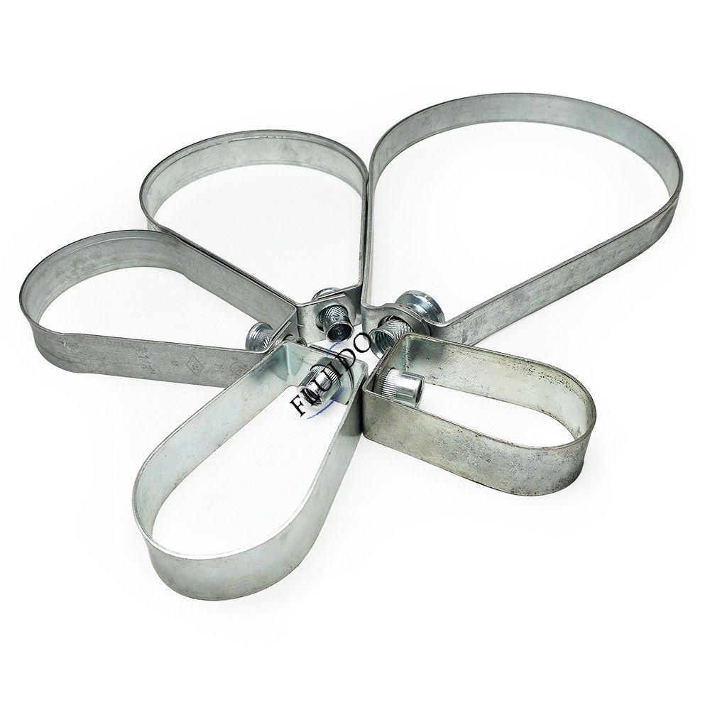Galvanized Steel Sprinkler Pipe Clamp Swivel Pear Loop Hangers Manufactures