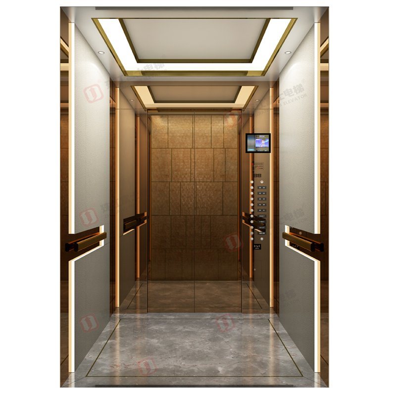 FUJI Factory Commercial Outdoor Home House Villa Hotel Building Lift FUJI Vvvf Traction Residential Obsevation Panoramic Passenger Elevator Medical Hospital