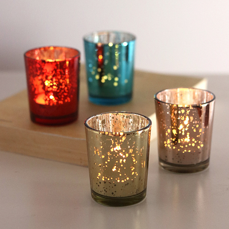 Ready Stock Votive Tea Light Candle Holder, Suitable for Wedding Centerpieces and Party Decorations, Table 100ml