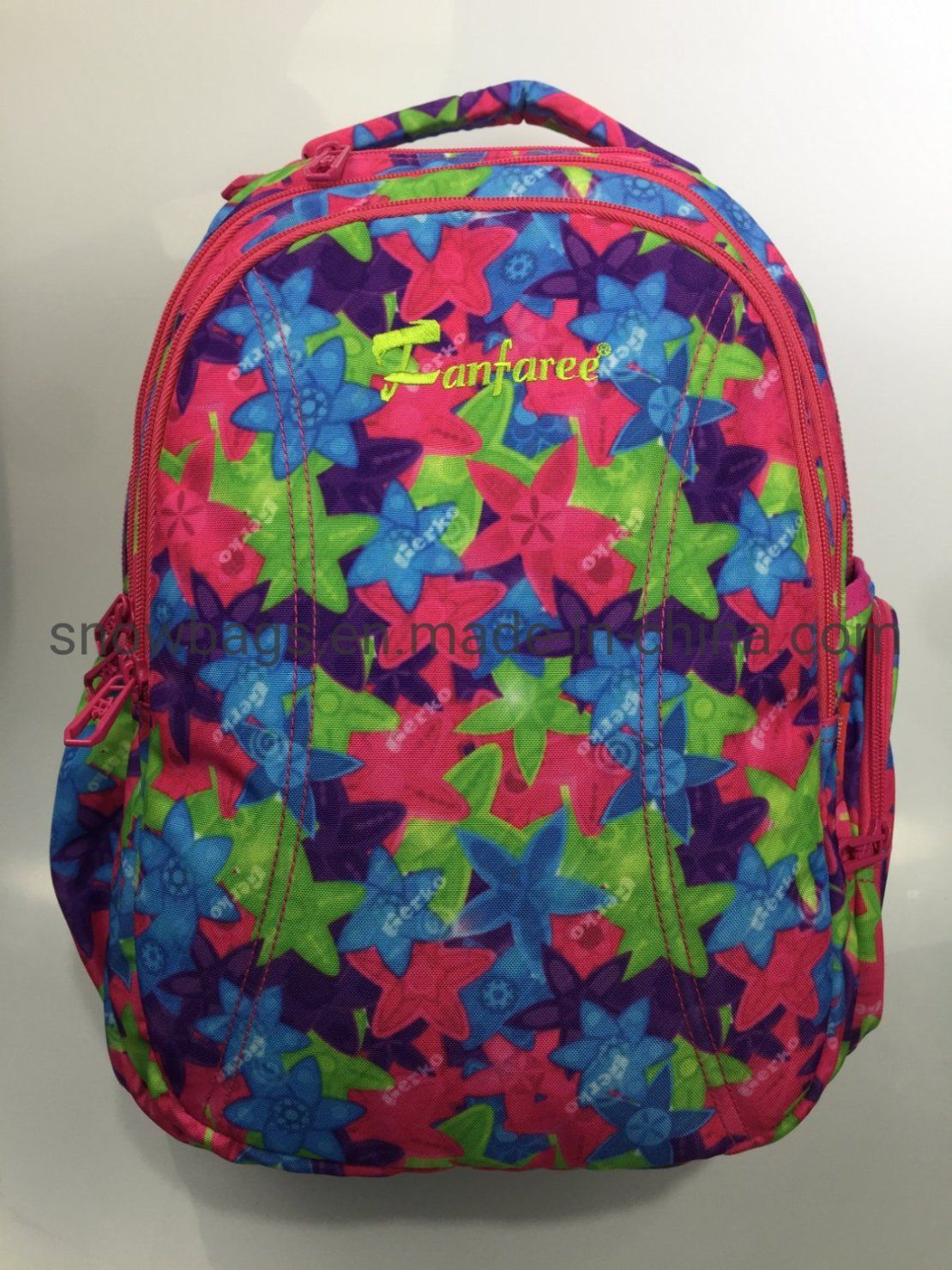 Stock Bags Good Quality Travel Shoulder Bag Outdoor Sports Laptop Backpack with Full Printting