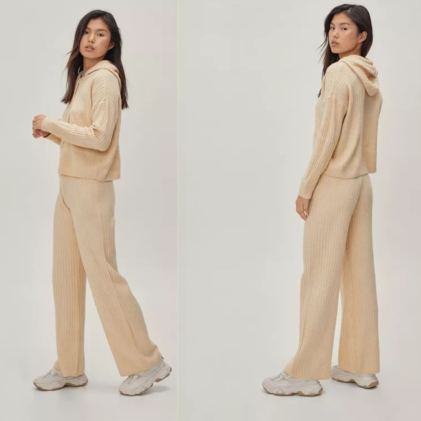 Manufacturer China Good Quality Drawstring Relaxed Knitted Women Leisure Household Women Loungewear