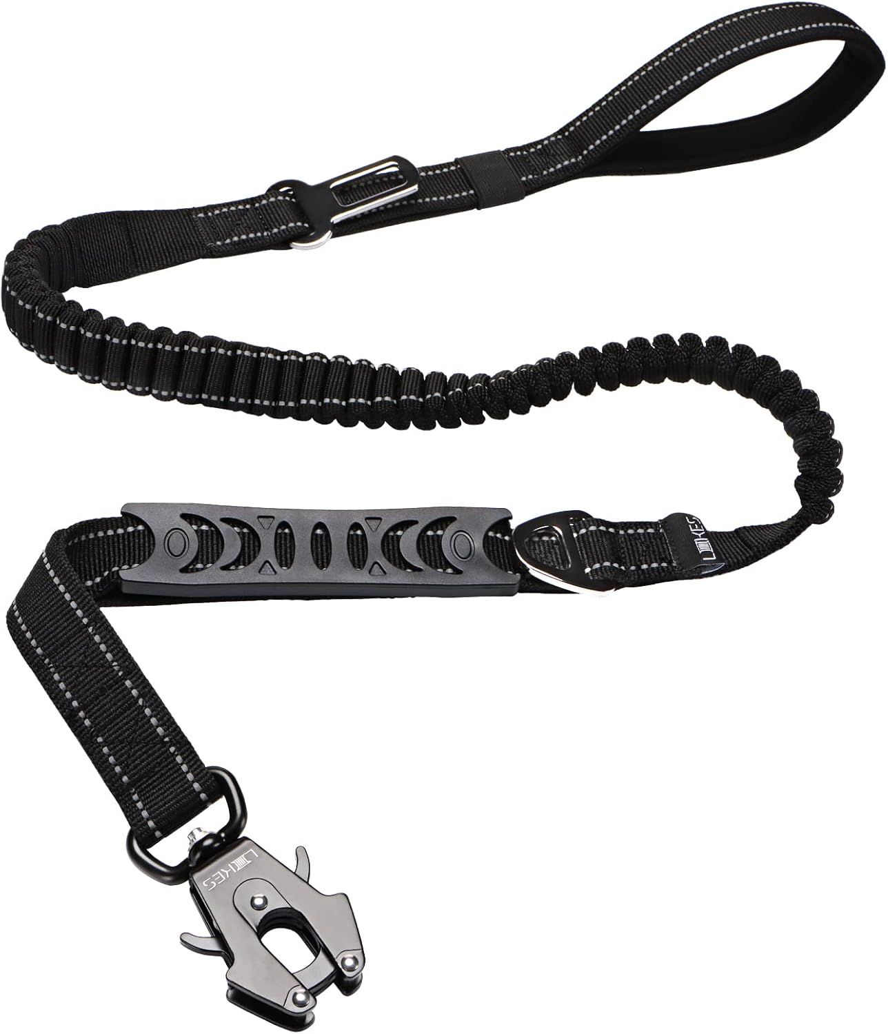 Tactical Bungee Dog Leash Pet Reflective No Pull Leashes for Medium Large Dog Training Shock Absorbing Dogs Leash