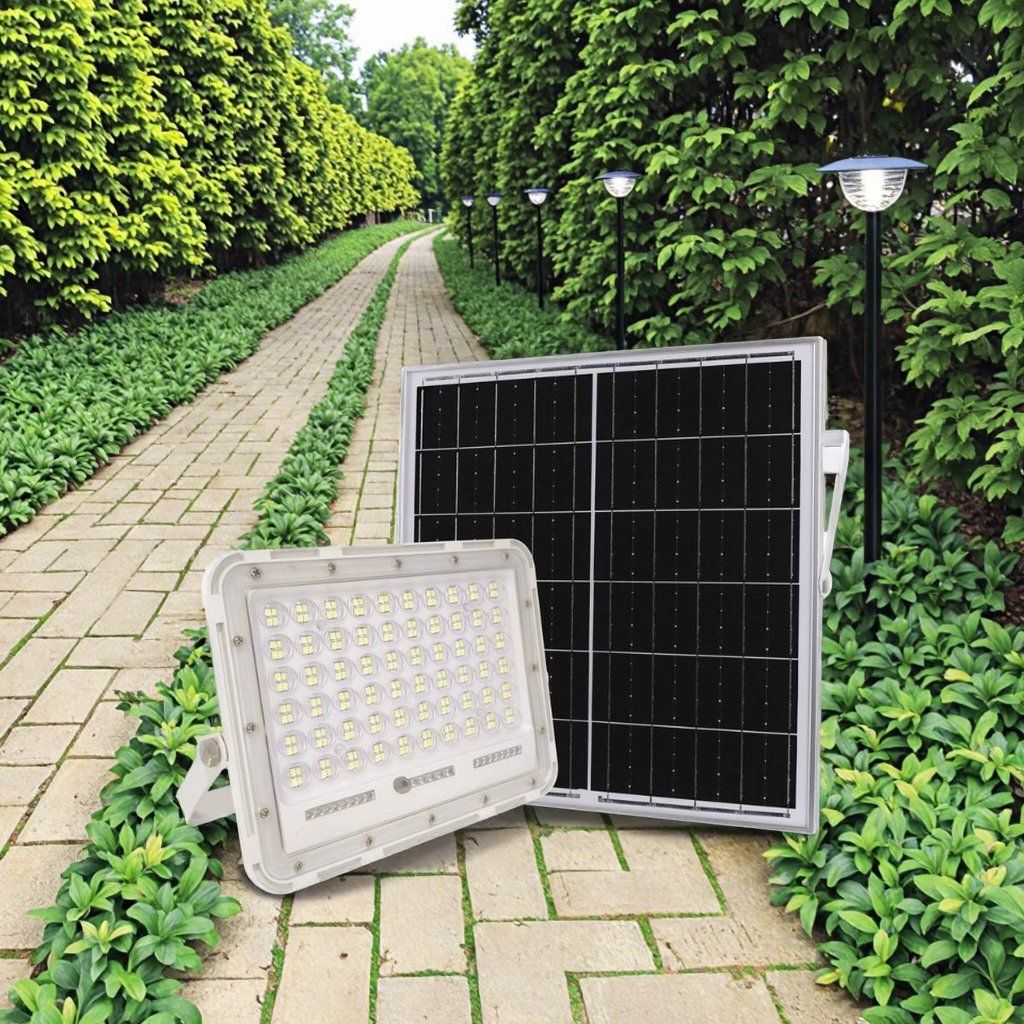 OEM Garden Solar LED Flood Lamp Stadium Lighting 100W 200W 300W 400W Solar Flood Light LED Outdoor IP65