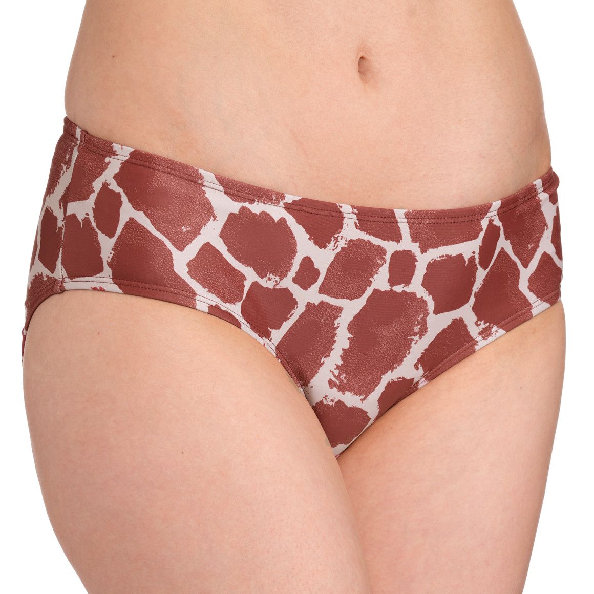 Women Leopard Print Recycled Polyester Stylish Swimwear Bikini Panties