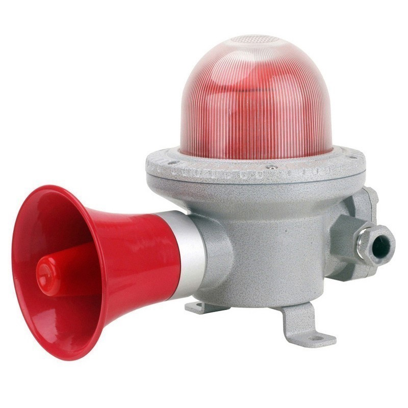 IP66 12V Explosion Proof Lamp Siren Audible and Visual Alarm Wholesale LED Lighting Supplier Ex Alarm