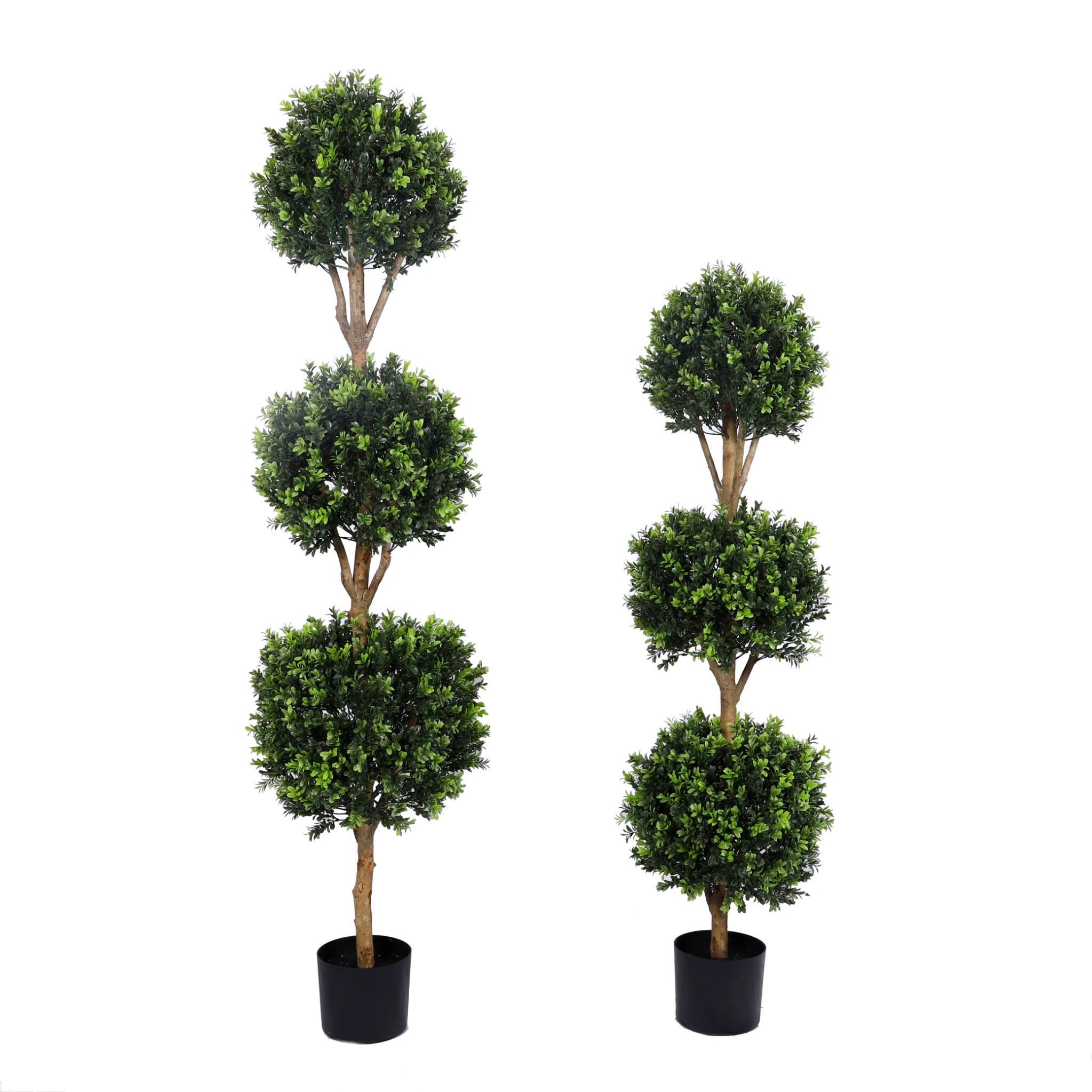 Faux Bonsai Tree Artificial Topiary Trees Plants Green Cedar Cypress Boxwood Bonsai