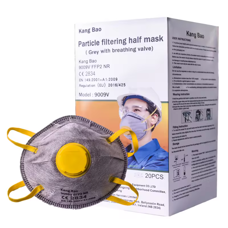 Fast Logo 10pack Cup Respiratory Dust Mask With Carbon Against Pm2.5 Dust And Other Particules Headband Industrial Nose Cover