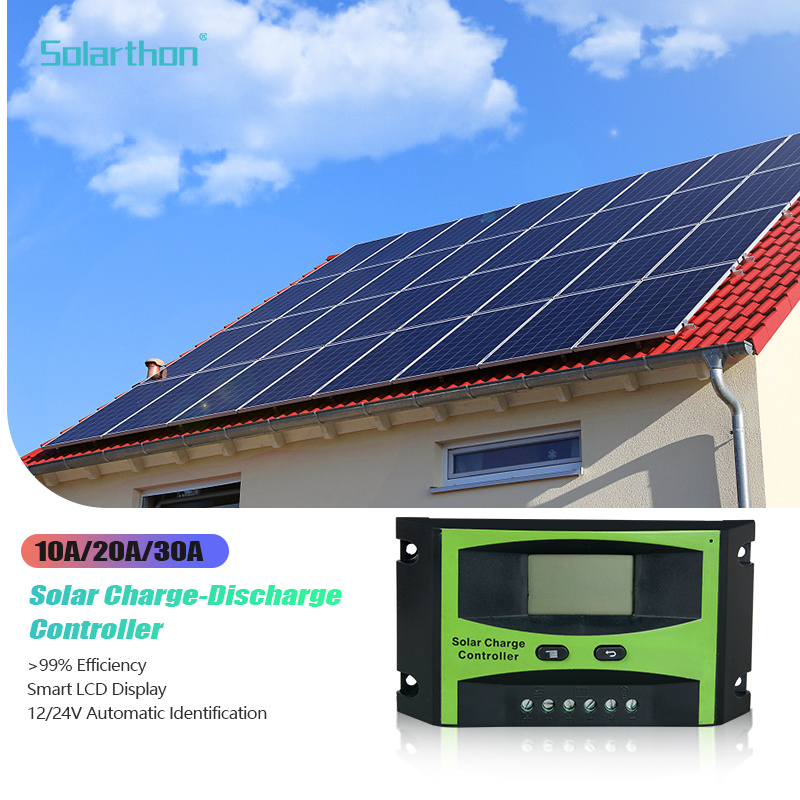 Affordable Hybrid MPPT Solar Charge Controller for Homes