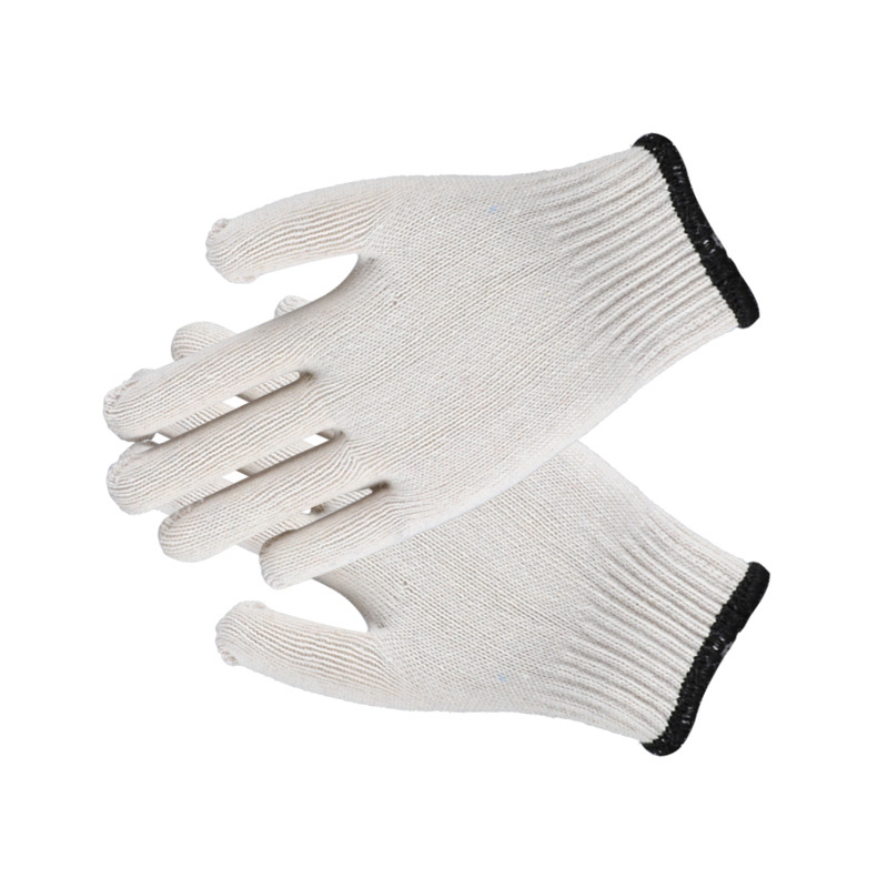Low MOQ High Quality Cheap Cotton Gloves Safety Construction Industrial Working Gloves